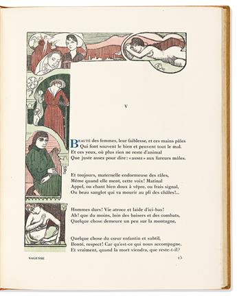 Verlaine, Paul (1844-1896) & Maurice Denis, illus. (1870-1943) Sagesse.